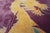 Purple 1920s Purple Traditional Dragon Shou Symbols Wool Antique Chinese Art Deco Rug For Sale - Image 8 of 9