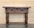 Early 20th Century Spanish Carved Console Table with Turned Legs For Sale - Image 17 of 18