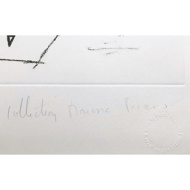 Artist: Pablo Picasso (after) Title: Femme Dans Un Fauteuil Medium: Lithograph on Arches paper Sheet size: 29.75 x 21.75...