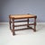 Wood Wood and Rattan Ottoman, 1930s For Sale - Image 7 of 7