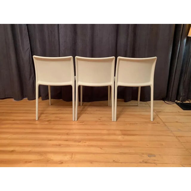 Beige Air-Chair Chairs by Jasper Morrison for Magis, Italy, 1999, Set of 3 For Sale - Image 8 of 12