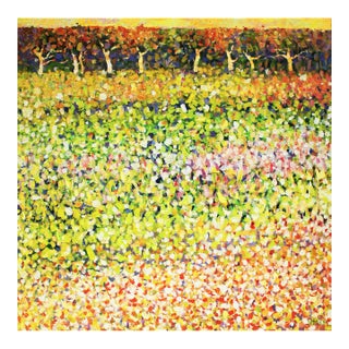 Artist Andrei Sitsko "The Garden" Modern Original Painting For Sale