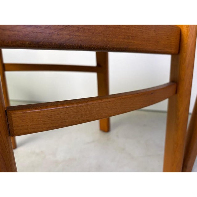 Niels Koefoed Vintage Danish Oak Dining Chairs by Niels Koefoed, 1970s, Set of 4 For Sale - Image 4 of 11