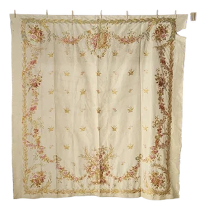 French Silk Brocade Panel, 1800s