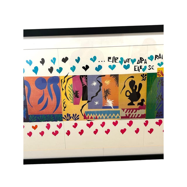 Abstract Massive Henri Matisse: The Thousand and One Nights Framed Lithograph For Sale - Image 3 of 5