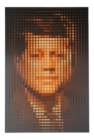 John F. Kennedy by Jean-Pierre Vasarely