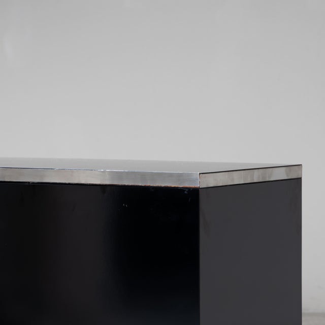Chest in Laminate and Inox, 1970s For Sale - Image 3 of 11