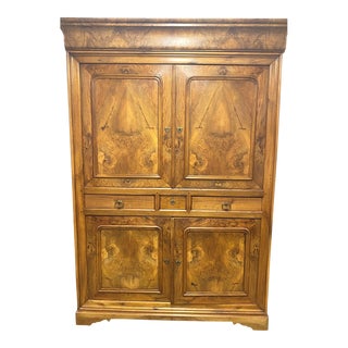 Late 19th Century Antique French LinenPress Armoire For Sale