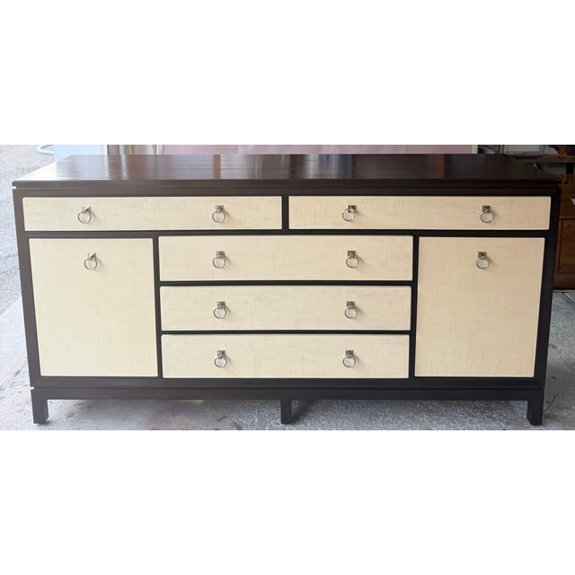 Designer credenza from celebrated interior designer Michael Weiss for Vanguard Furniture, one of North Carolina's premier...