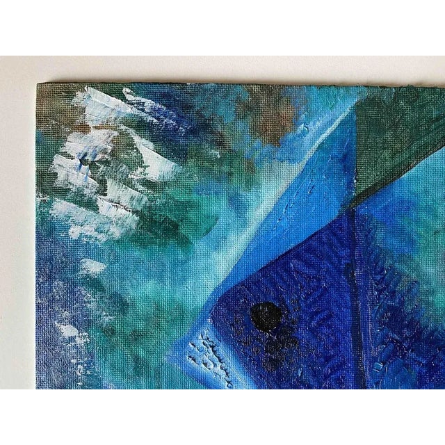 Ferdinando Meccani, Monocromia Nove, 1981, Oil on Canvas For Sale - Image 6 of 7