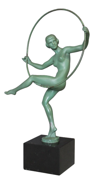 Art Cast Hoop Dancer Babbitt by Briand 1930