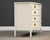 Hollywood Regency 1960s White and Gold Brass Chic Dresser For Sale - Image 3 of 12
