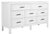 Bermuda Eight-Drawer Dresser - White For Sale - Image 9 of 9