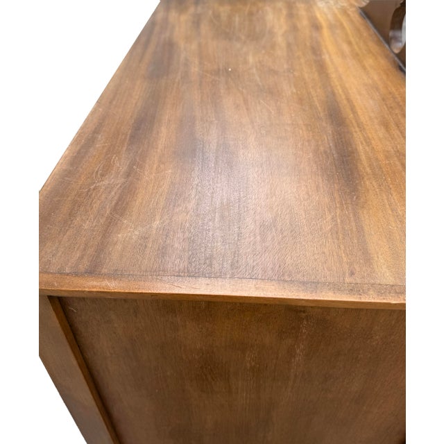 1920s Antique Mahogany Highboy For Sale - Image 9 of 10