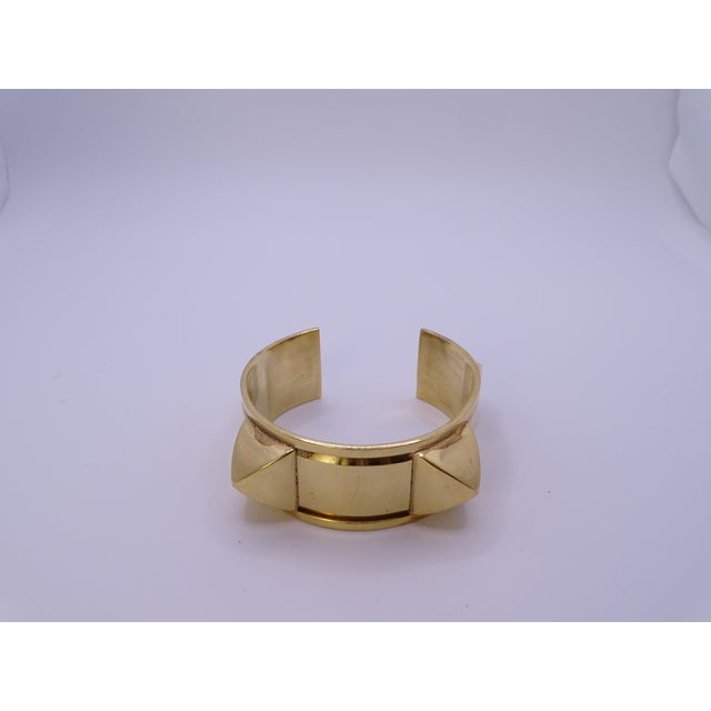 Gold-Plated Clou Médor Open Bracelet from Hermès, France, 1990s For Sale - Image 18 of 18