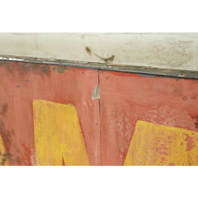 Traditional Reclaimed Modern Economy Shop Marty Supreme Movie Prop Sign For Sale - Image 3 of 11