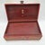 Vintage Chinese Red Lacquer Wedding Box With Removable Interior Tray & Double Happiness Symbol For Sale - Image 16 of 18