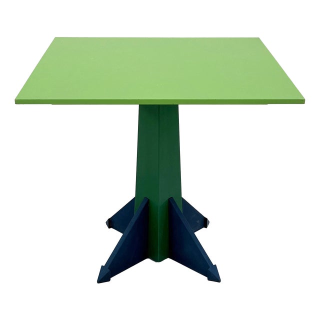 Green Dining Table Model 4310 by Anna Castelli for Kartell, 1980s For Sale