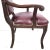 Vintage French Mahogany Dining Armchairs - Set of 6 For Sale - Image 4 of 13