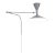 Le Corbusier 'Lampe De Marseille' Wall Lamp for Nemo in Gray For Sale