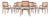 Set of Eight Danish Modern Mahogany and Cane Dining Armchairs For Sale