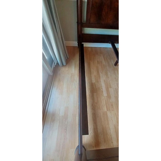Mahogany Canopy Georgian Bed King by Baker Furniture / Milling Road For Sale - Image 9 of 12
