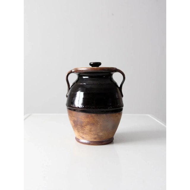 Vintage Studio Pottery Jar For Sale - Image 13 of 13