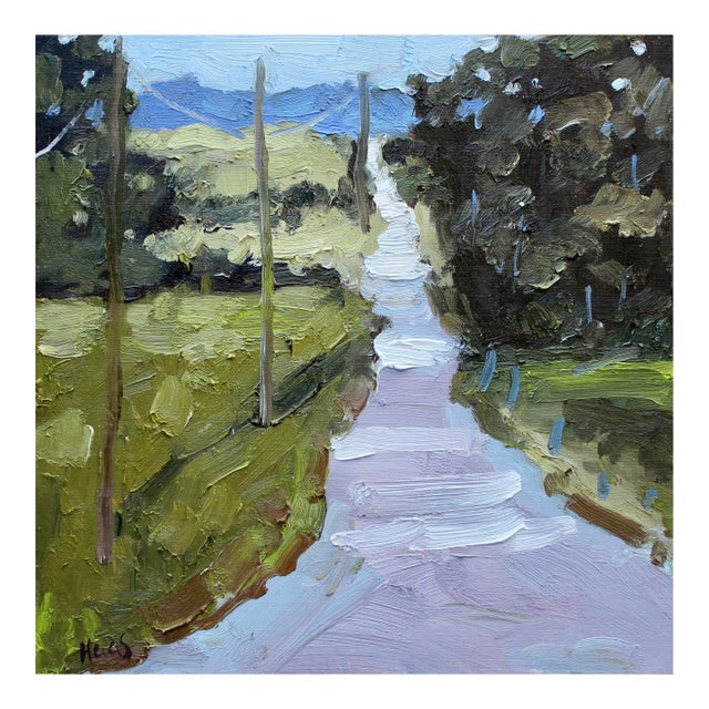 Contemporary Impressionist Landscape Oil Painting For Sale