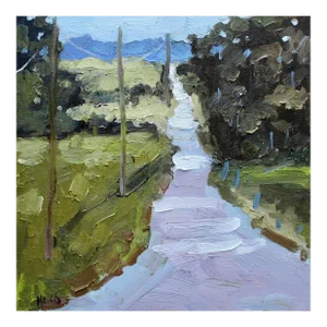 Contemporary Impressionist Landscape Oil Painting