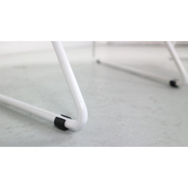 Set of Bird Chair and Ottoman attributed to Harry Bertoia for Knoll, 1970s For Sale - Image 11 of 18