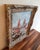 This painting depicts a fishing village scene, created in the style of Carl Ebert (1885). It is signed by the artist Peter...