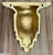 Wood Vintage Gilded Lion Bust Wall Shelf For Sale - Image 7 of 7