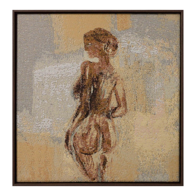 Amber Lewis x Loloi Lori Beige / Grey 2'-9" x 2'-10" Wall Art For Sale