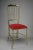 Brass and Red Velvet Chiavari Chair, 1950 For Sale - Image 13 of 13