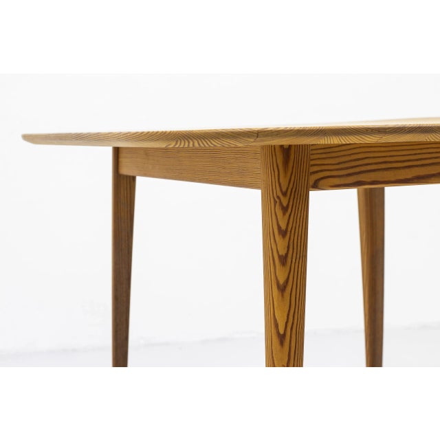 Wood Pine Sportstuge Table by Carl Malmsten For Sale - Image 7 of 11