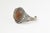 Vintage Southwestern Native American Style Petrified Wood Sterling Silver Cuff Bracelet For Sale - Image 4 of 9