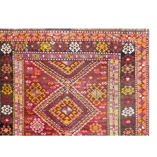 Early 20th Century Turkish Kars Rug For Sale - Image 15 of 15