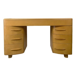 Mid-Century Heywood-Wakefield Wheat Desk by Alexis De Sakhnoffsky For Sale
