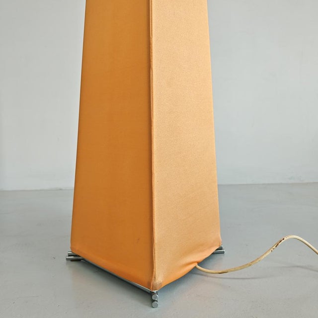 Kazuki Fabric Floor Lamp by K. Takahama for Sirrah, 1970s For Sale - Image 10 of 18
