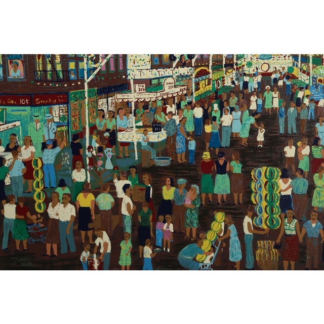 Feast of San Gennaro 1976 Screenprint on Arches Paper, signed, numbered, and dated in pencil Of 300 29 x 33 in. (73.66 x...