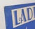 Mid 20th Century Vintage Ladies Invited Cardboard Retail Wall Sign For Sale - Image 5 of 10