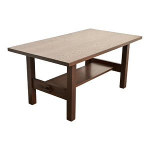 Gustav Stickley Antique Mission Oak Arts & Crafts Dining Table, Desk, or Library Table, Newly Refinished