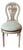 Vintage Louis XVI Montgolfier Painted Chair For Sale