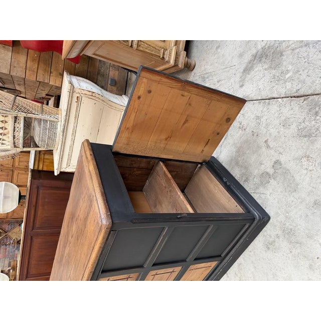 Early 20th Century Wooden Cabinet For Sale - Image 4 of 13