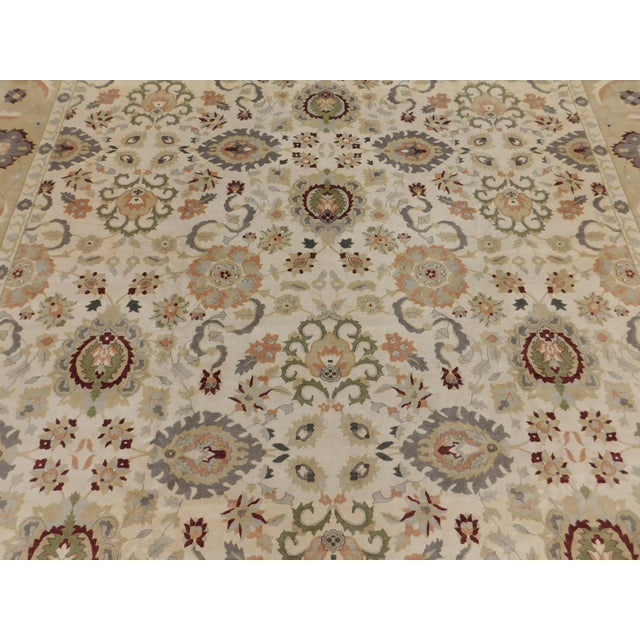 Textile Vintage Hand Knotted Palatial Wool Pile Rug. 15'5"x 21'3" For Sale - Image 7 of 18