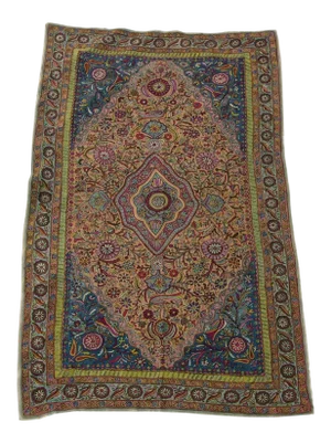 Early 20th Century Vintage Kashmire Rug