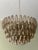 Sand-Colored Murano Glass Poliedri Chandelier in the style of Scarpa For Sale - Image 5 of 13
