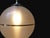 Vintage Italian Space Age Pendant Light in Acrylic Glass, Chrome and Steel, 1970s For Sale - Image 10 of 12