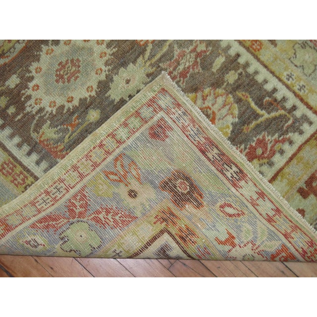 Antique Turkish Ghiordes Scatter Rug - 3'3" x 5'9" For Sale In New York - Image 6 of 6
