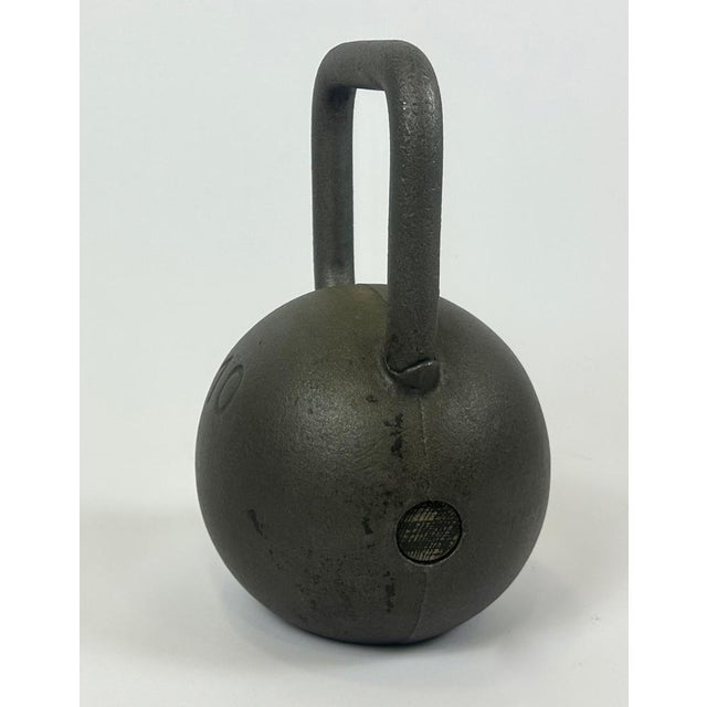 1930s Cast Iron Kettlebell, 1930s For Sale - Image 5 of 11